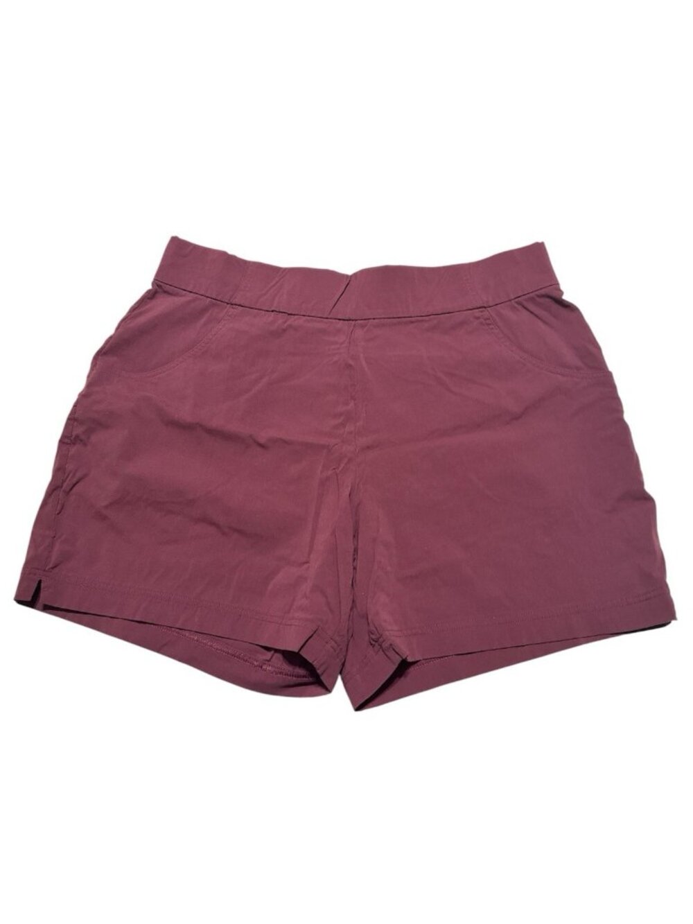 Columbia Shorts Women Size 1X Maroon Omni Shield
